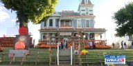 Volunteers hard at work for the Pumpkin House