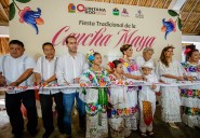 Inician actividades de la feria de la Cancha Maya en Tulum