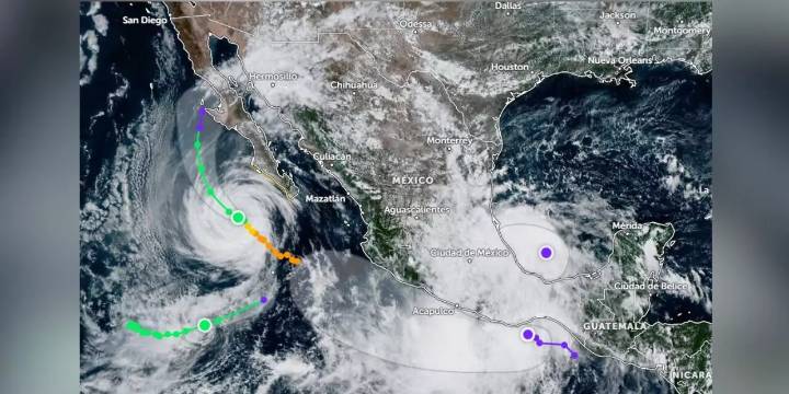 Amenaza en el Pacífico: un nuevo sistema ciclónico podría impactar a 12 estados en México