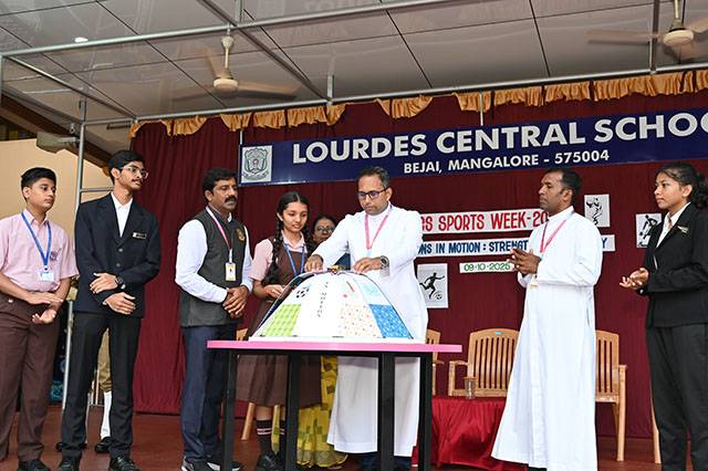 Mangaluru: Lourdes Central School kicks off Annual Sports Week 2025