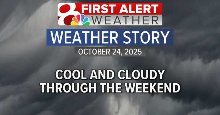 Forecast: Cool and cloudy conditions stick around