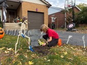 Homewood 'cemetery' evokes ghosts of businesses past, wins award