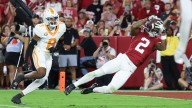 Alabama football’s Zabien Brown sends fans into frenzy with half