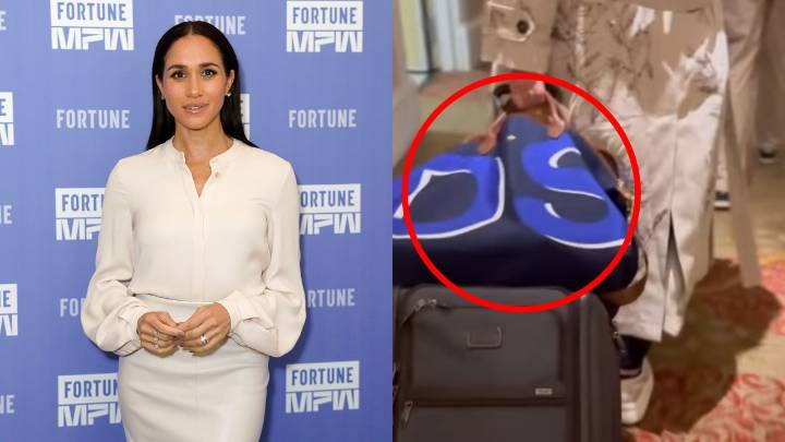 'This is crass': Meghan Markle sparks backlash after flaunting a new $860 canvas tote with her royal initials boldy monogrammed on the front
