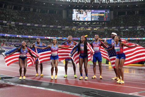 With Sha’Carri Richardson, Noah Lyles & More, Team USA Creates History Ahead of Jamaicans