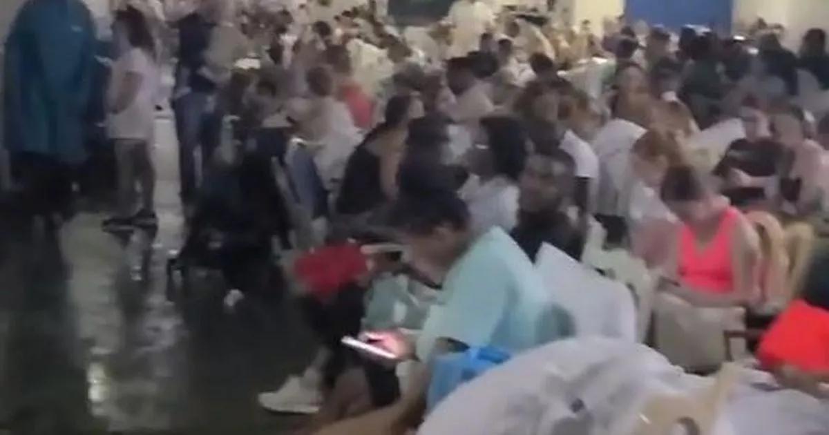 "It was our once in a lifetime trip... but it was like being on the Titanic"