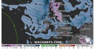 320-mile snow wall to hit UK as temperatures plunge to freezing