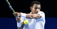 Auger-Aliassime withdraws in Basel quarterfinals after dropping first set to Munar