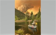 Bear Gulch fire showing signs of subsiding