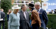 Queen Camilla puts on united Royal front at Ascot after Prince Andrew loses titles