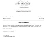 UPDATE: Tuesday Night’s Clayton Planning Commission Meeting To Discuss Proposed Development Rescheduled To October 28