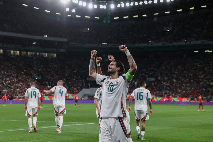 Hungría amargó la noche de récord de Cristiano Ronaldo y el pase de Portugal al Mundial