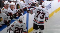 Blackhawks pull away from Blues with 5 unanswered goals