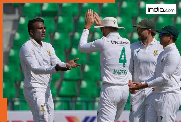 India-origin bowler rewrites HISTORY in 1st Test vs Pakistan at Lahore, becomes 1st in 70 years to...