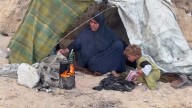 Displaced Palestinians in Central Gaza welcome ceasefire deal
