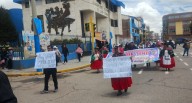 Puno: Cientos de ciudadanos de organizaciones sociales marcharon en protesta contra el Gobierno y el Congreso