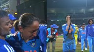 IND W Vs AUS W, ICC Women's World Cup Semifinal: Harmanpreet Kaur & Jemimah Rodrigues Overcome With Emotion After Historic Win Over Australia; Video