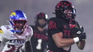 Dickey runs for 263 yards as No. 9 Texas Tech overcomes Morton's injury to beat Kansas