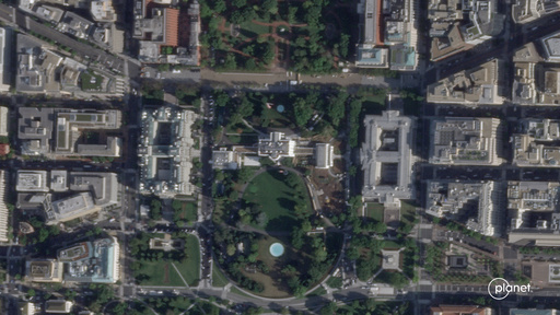 Satellite images show before and after of demolition of White House East Wing