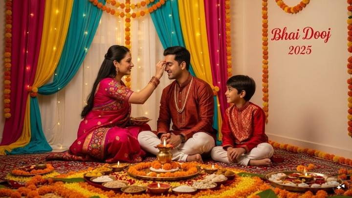 Bhai Dooj 2025: Puja Vidhi, Shubh Muhurat, Tilak Timings And Rituals Today