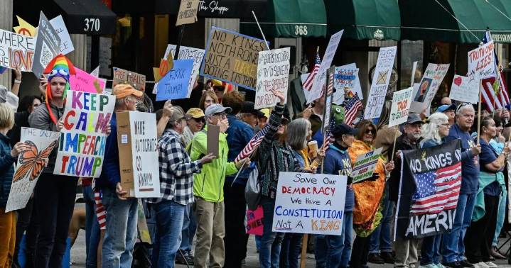 'No Kings' protest in Saratoga Springs in 11 photos