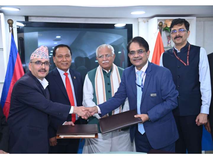 India, Nepal sign deals to strengthen cross