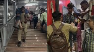 UP cop's kind act goes viral as he carries disabled man on his shoulders to train