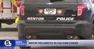 Mentor teen arrested on child porn charges