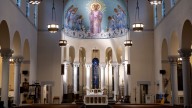 Pastor speaks of God's grace as Detroit church with Black Jesus mural celebrates final Mass