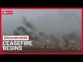 Gaza Ceasefire Begins As Israeli Troops Start Withdrawing