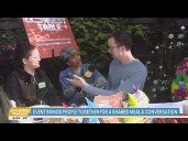 'Longest Table' event brings people together for shared meal and conversation