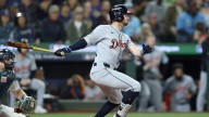 McKinstry drives in winner, Tigers take Game 1 in 11 against Mariners