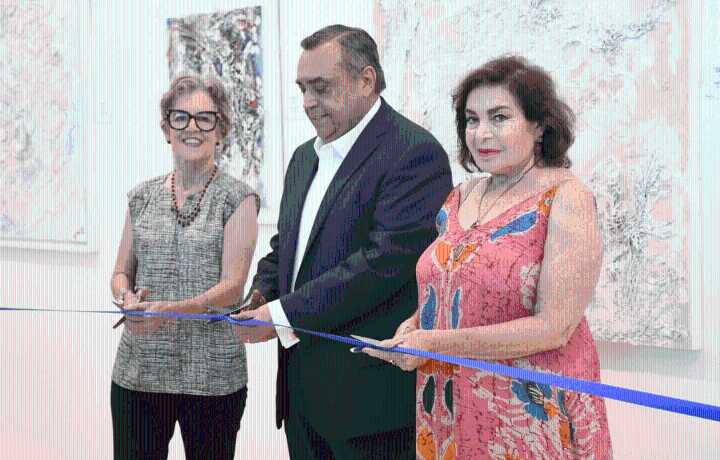 “ZOOM” de Addy Marlene Semerena en la Galería Fernando Palma Burgos del Aeropuerto Internacional de Mérida