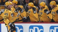 Penguins rookie’s ‘blacked out’ reaction to 1st NHL goal