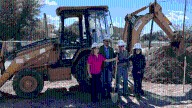 Española city leaders hold groundbreaking for new park