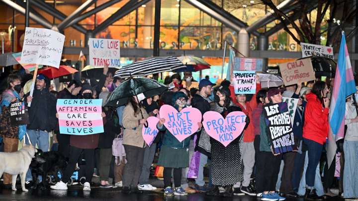 Trump pushes an end to medical care for transgender youth nationally