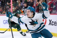 Deadspin | Macklin Celebrini nets OT winner as Sharks outlast Wild