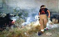 Alarma incendo en baldío de la Monclova 400