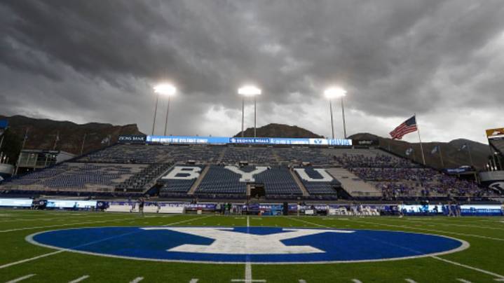 Governor Spencer Cox Hands Out Ice Cream At BYU Football Game