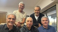 La emotiva foto de Bilardo: Ruggeri y otros tres campeones del mundo, en un reencuentro de leyendas