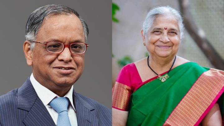 ‘Don’t belong to backward class’: Infosys founder Narayana Murthy, Sudha Murthy reject Karnataka caste survey