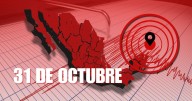 Temblor en México HOY 31 de octubre: Noticias AL MOMENTO de sismos