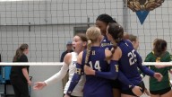 Lady Purples volleyball wins 4th region championship