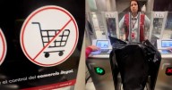 Funcionaria del Metro de Santiago es aplaudida y elogiada tras prohibir ingreso de vendedor ambulante