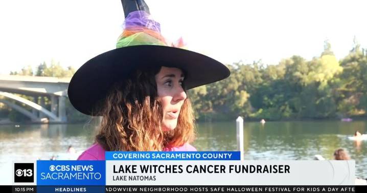 Hundreds participate in Witches on the Lake at Lake Natoma to raise money for childhood cancer