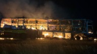 Bengaluru-bound bus catches fire after bike collision near Kurnool; at least 15 killed