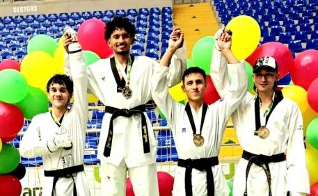 Taekwondistas cesarenses del club Dae Hyun obtuvieron 12 medallas en en Nacional G1 y Open Internacional Santander 2025