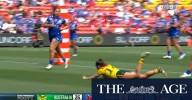 Dodd bursts over