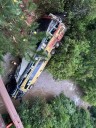 Un colectivo cayó a un arroyo en Misiones, tras chocar con un auto: hay al menos siete personas fallecidas