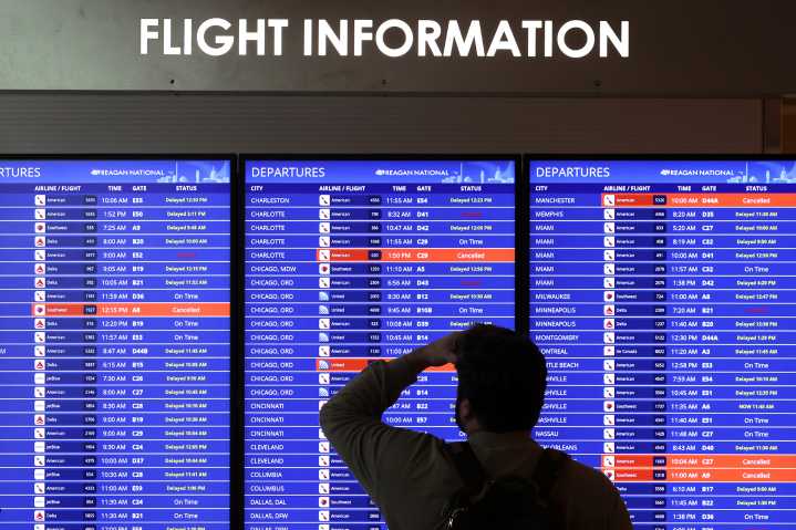 A prolonged US government shutdown could impact your travel plans